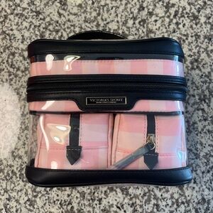 Victoria’s Secret train case travel cosmetic set